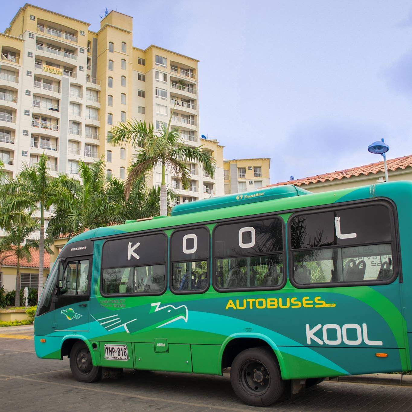 Bus AUTOBUSES - vista frontal